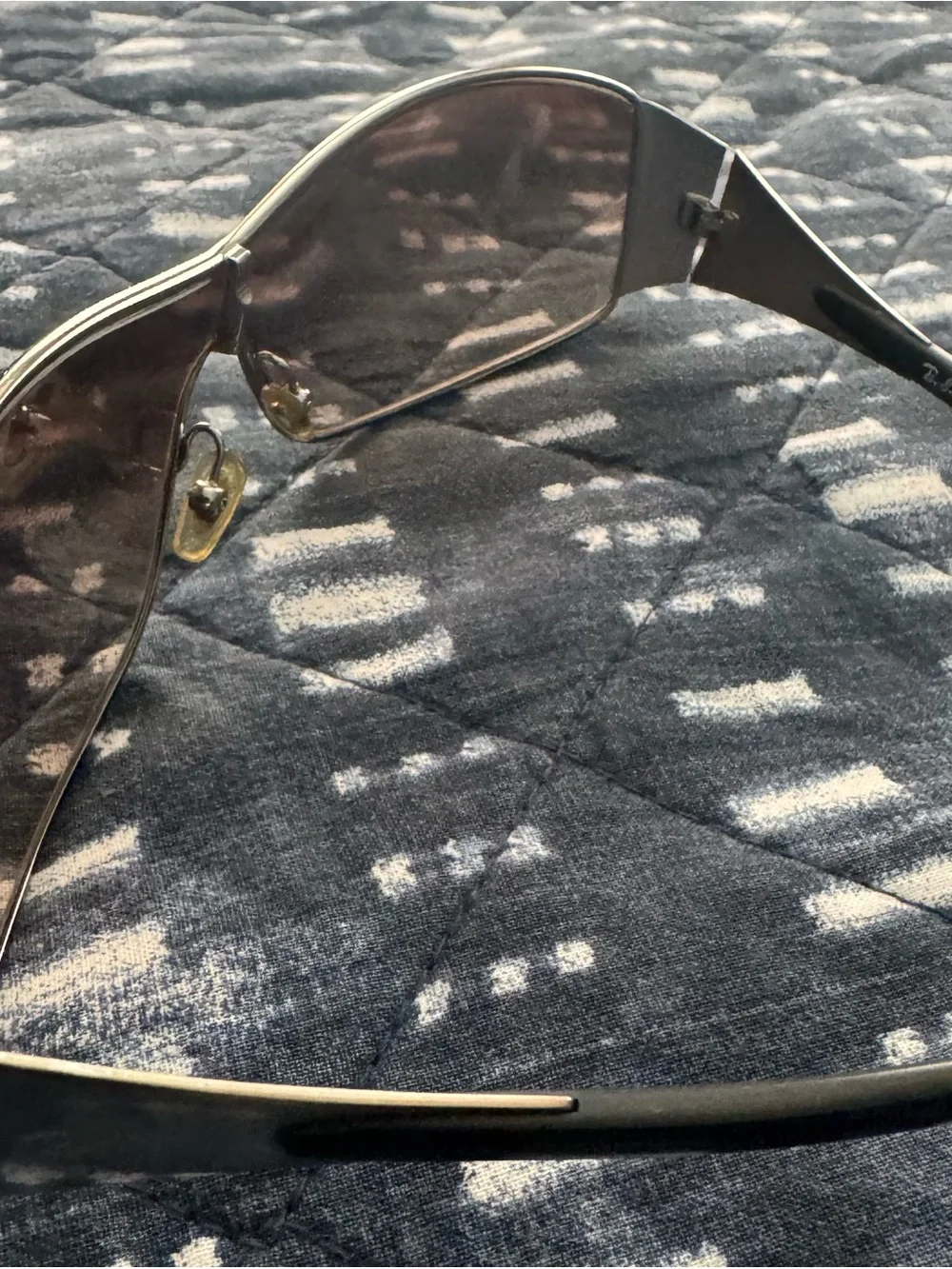 Ray-Ban Black Sunglasses with Black Case and Red Interior